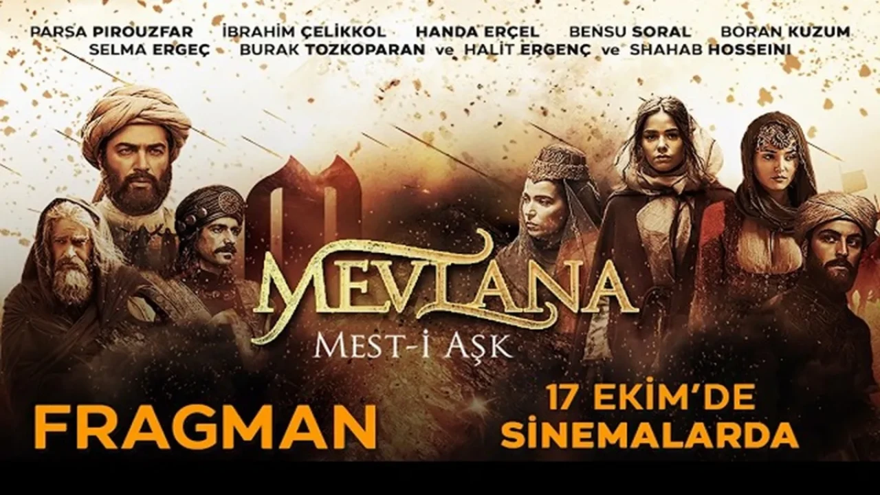 Hande Erçel'in Yer Aldığı Mevlana Mest-i Aşk Filmi 17 Ekim'de Vizyonda!