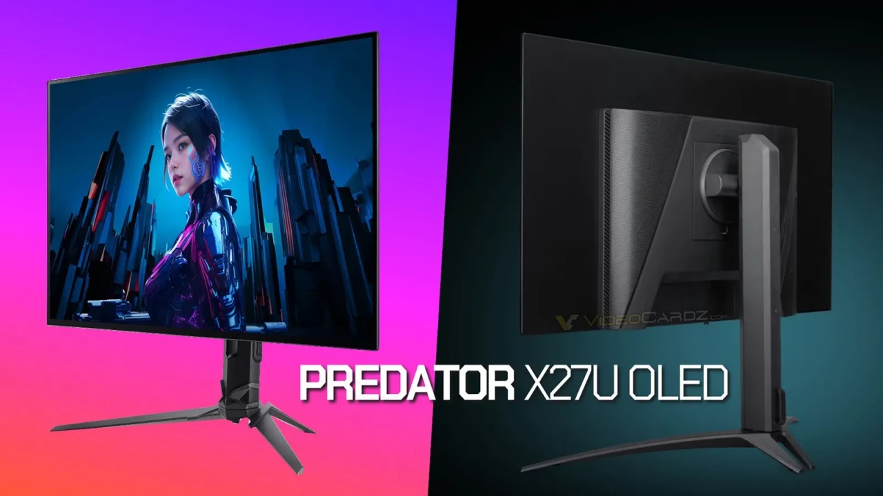 Acer Predator X27U F8, 720 Hz Yenileme Hızı ile Oyun Severlere Merhaba Dedi!