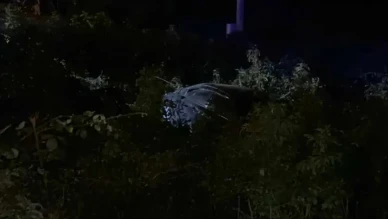 Samsun Çarşamba’da Trafik Kazası: Otomobil Yeşillik Alana Uçtu, 3 Yaralı