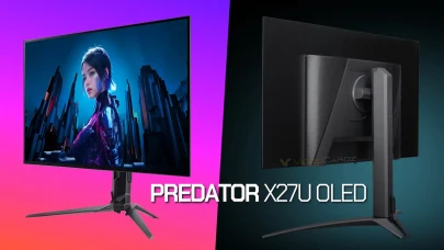 Acer Predator X27U F8, 720 Hz Yenileme Hızı ile Oyun Severlere Merhaba Dedi!